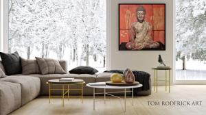 Buddha Art by Tom Roderick Art