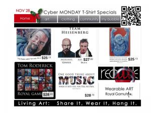 Cyber Monday T-Shirt Specials